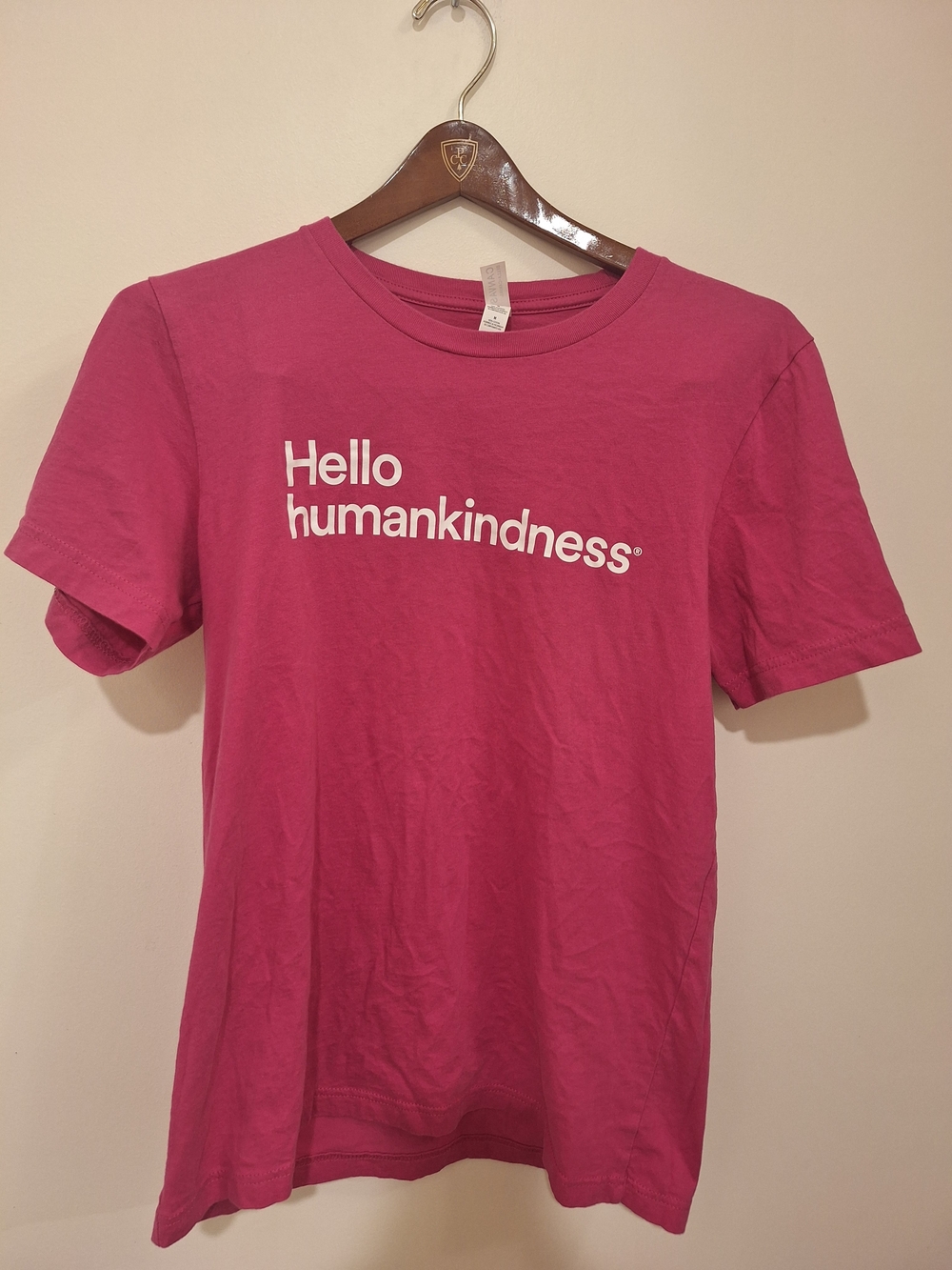Bella Canvas Hot Pink Crewneck T-Shirt